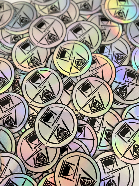 BEYOND ZERO 2.5” Hologram Icon logo 2.0 Sticker