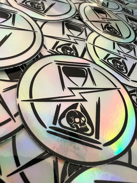 BEYOND ZERO 2.5” Hologram Icon logo 2.0 Sticker
