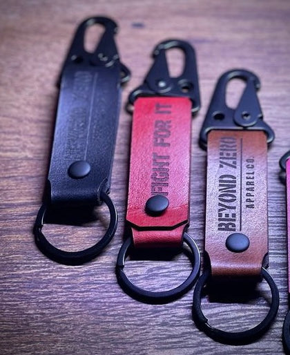 FIGHT FOR IT - Leather Keychain